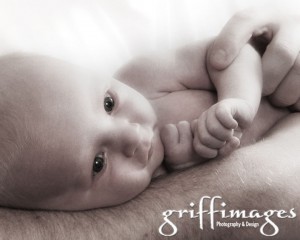 Baby portrait photography by Amanda Griffin, Griffimages Photography & Design, LLC.